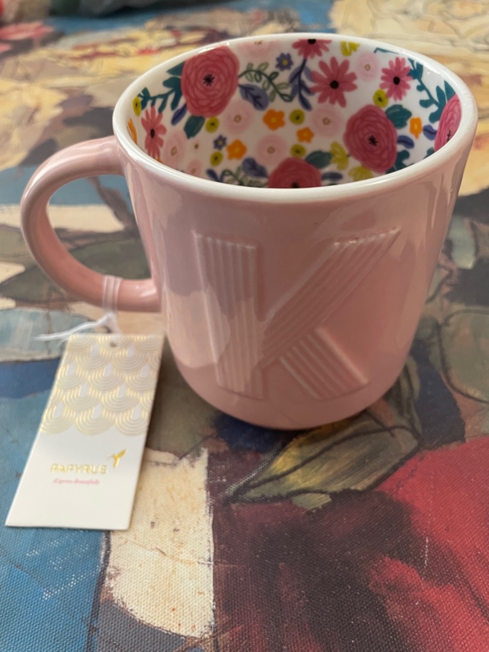 Monogram “K” Mug - Picture 3 of 4
